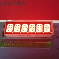 সুপার উজ্জ্বল লাল 6 অঙ্ক 14 সেগমেন্ট LED ডিসপোজেবল 10mm Taximeter জন্য