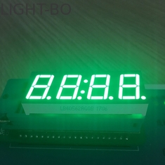 বিশুদ্ধ সবুজ LED ঘড়ি প্রদর্শন 4 অঙ্ক 7 শিল্প টাইমার জন্য সেগমেন্ট