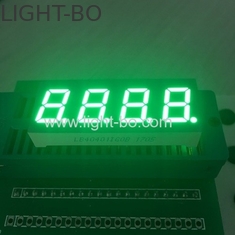 চার অঙ্ক 7 সেগমেন্ট সাংখ্যিক LED ডিসপ্লে 0.4 ইঞ্চি তাপমাত্রা নিয়ন্ত্রণ জন্য বিশুদ্ধ সবুজ