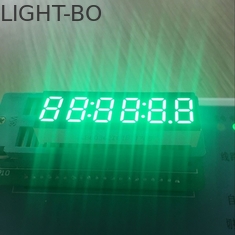আল্ট্রা ব্রাইট ব্লু 6 ডিজিট 7 সেগমেন্টের ব্ল্যাক সারফেস সহ 0.32 ইঞ্চির নেতৃত্বে ডিসপ্লে