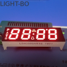 4 অঙ্ক 14.2 মিমি 7 সেগমেন্ট কাস্টম LED ডিসপ্লে আল্ট্রা লাল ওভেন কন্ট্রোল অ্যাপ্লিকেশন