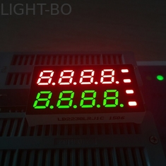 দ্বৈত রঙ 8 ডিজিট 7 সেগমেন্ট LED প্রদর্শন উচ্চ আলোকসজ্জা তীব্রতা সহজ সমাবেশ