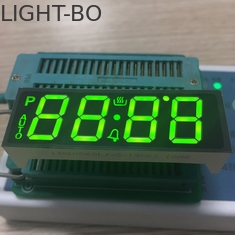 এসএমটি PINS কাস্টম LED ডিসপ্লে 7 সেগমেন্ট 4 ডিজিট সুপার ব্রাইট সবুজ ওভেন কন্ট্রোলার জন্য