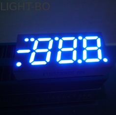 নীল / লাল / সবুজ 0.52 ইঞ্চি 3 ডিজিট সাতটি সেগমেন্ট তাপ এবং কুলিং জন্য LED ডিসপ্লে