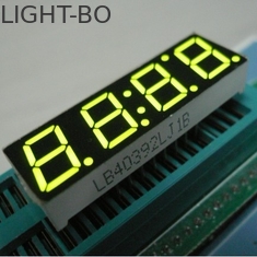 টাইমার ক্লক 500 মিমি জন্য লাল হলুদ 4 ডিজিট 7 বিভাগের LED ডিসপ্লে
