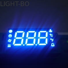 তাপমাত্রা আর্দ্রতা জন্য কাস্টম 7 সেগমেন্ট LED ডিসপোস্টার কমপ্রেসার ফ্যান স্থিতি নির্দেশক