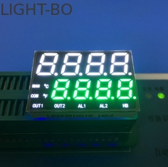 আল্ট্রা হোয়াইট নির্গত 8 সংখ্যা 7 তাপমাত্রা নির্দেশক জন্য সেগমেন্ট LED প্রদর্শন