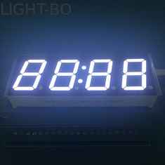 উচ্চ উজ্জ্বলতা 0.56 &quot;LED ক্লক প্রদর্শন আল্ট্রা হোয়াইট রঙ কম শক্তি খরচ