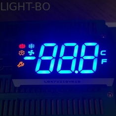 ট্রিপল ডিজিট 7 সেগমেন্ট কাস্টম LED ডিসপ্লে কমন অ্যানড পলিসিটি 17 মিমি ডিজিট উচ্চতা