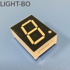 সংখ্যাসূচক মাল্টি কালার সিঙ্গল ডিজিট 7 সেগমেন্টের LED ডিসপ্লে 500 মিমি লো পাওয়ার পাওয়ার খরচ ption