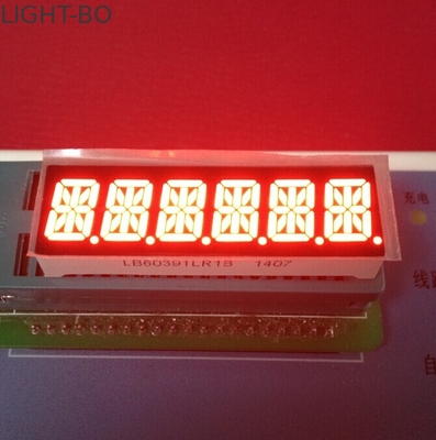 ভালো দাম সুপার উজ্জ্বল লাল 6 অঙ্ক 14 সেগমেন্ট LED ডিসপোজেবল 10mm Taximeter জন্য অনলাইন