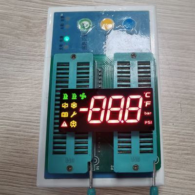 ভালো দাম তাপমাত্রা নিয়ন্ত্রণ প্যানেলের জন্য কাস্টমাইজড থ্রি ডিজিট সপ্তম সেগমেন্ট এলইডি ডিসপ্লে অনলাইন