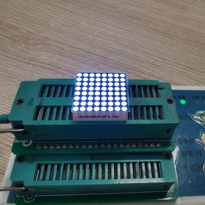 ভালো দাম উজ্জ্বল সাদা 2mm 8X8 ডট ম্যাট্রিক্স LED ডিসপ্লে সেগমেন্ট LED ডিসপ্লে অনলাইন