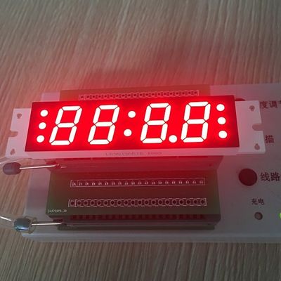 ভালো দাম ফোর ডিজিট সেভেন সেগমেন্ট কাস্টম এলইডি ডিসপ্লে 14.8 মিমি রেডিও / সাউন্ডের জন্য অনলাইন