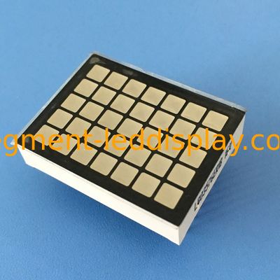 ভালো দাম স্কয়ার ডট ম্যাট্রিক্স এলইডি ডিসপ্লে সুপার উজ্জ্বল লাল 5 * 7 লিফট মেঝে নম্বর সূচক জন্য অনলাইন