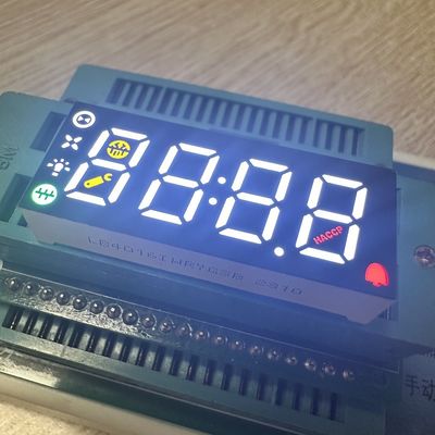 ভালো দাম রেফ্রিজারেটর কন্ট্রোল প্যানেলের জন্য মাল্টিকলার 4 ডিজিট 7 সেগমেন্ট LED ডিসপ্লে সাধারণ অ্যানোড অনলাইন