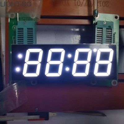 ভালো দাম 4 ডিজিট 635nm 80mW 1.2 '' 7 সেগমেন্টের LED ডিসপ্লে কমন অ্যানোড অনলাইন