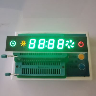 ভালো দাম কাস্টম 4 ডিজিট সেভেন সেগমেন্ট ডিসপ্লে আল্ট্রা ব্রাইট গ্রেন ব্ল্যাক ফিল্ম ডায়াফ্রামশন অনলাইন