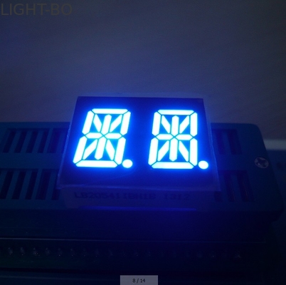 ভালো দাম 0.54 "আলফানিউমেরিক LED ডিসপ্লে ডুয়েল ডিজিট 2 এক্স 7 সেগমেন্ট কমন অ্যানাড আল্ট্রা ব্রাইট নীল অনলাইন