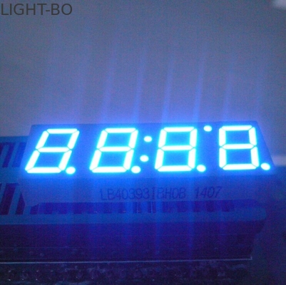 ভালো দাম আলট্রা নীল 0.39 "হোম যন্ত্রপাতি জন্য LED ঘড়ি প্রদর্শন সাধারণ Anode অনলাইন