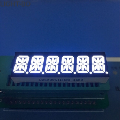 ভালো দাম আল্ট্রা সাদা 10mm ছয় অঙ্ক 14 সেগমেন্টের যন্ত্র প্যানেল জন্য সাধারণ অ্যানড্লা ডিসপ্লে নেতৃত্বে অনলাইন
