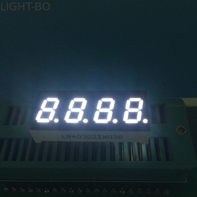 ভালো দাম উচ্চ উজ্জ্বলতা 7 সেগমেন্ট LED ডিসপ্লে 0.3 ইঞ্চি সাদা সহজ - যাও - একত্রিত করা অনলাইন