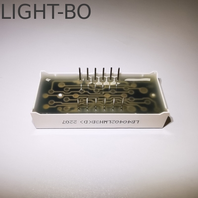 উজ্জ্বল লাল আল্ট্রা 16 সেগমেন্ট 5V 20mA LED ডিসপ্লে হোয়াইট সেগমেন্ট