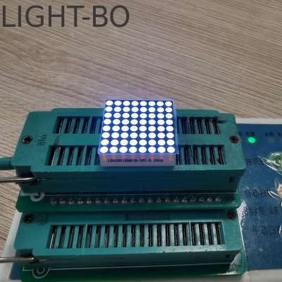ভালো দাম উজ্জ্বল সাদা 2mm 8X8 ডট ম্যাট্রিক্স LED ডিসপ্লে সেগমেন্ট LED ডিসপ্লে অনলাইন