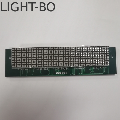 IC সহ উজ্জ্বল সাদা 40 * 8 ডট ম্যাট্রিক্স LED ডিসপ্লে 5pcs 2mm 8 * 8 ডট ম্যাট্রিক্স LED ডিসপ্লে ব্যবহার করুন