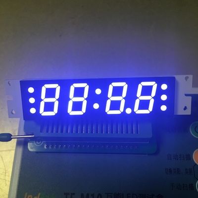 ভালো দাম আল্ট্রা উজ্জ্বল সাদা 4 ডিজিট 058 ইঞ্চি 7 সেগমেন্ট নেতৃত্বাধীন ঘড়ি প্রদর্শন সাধারণ অ্যানোড এবং হলুদ সেগমেন্ট সঙ্গে কালো পৃষ্ঠ পরিষ্কার সময় ইঙ্গিত জন্য অনলাইন