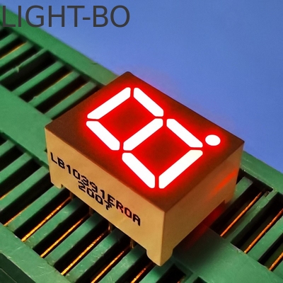 LED ডিসপ্লে সাধারণ অ্যানোড সুপার উজ্জ্বল লাল একক সংখ্যা 0.39 ইঞ্চি 7 ইনস্ট্রুমেন্ট প্যানেলের জন্য সেগমেন্ট