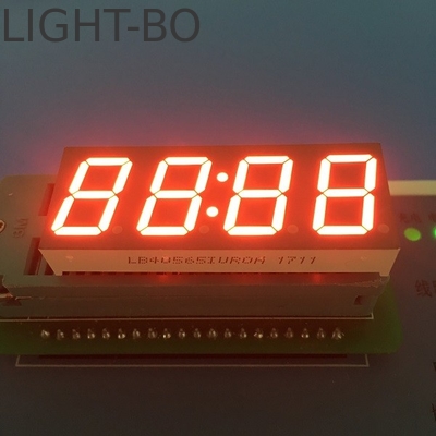 ভালো দাম ফিটনেস রানিং সরঞ্জামগুলির জন্য LED ঘড়ি প্রদর্শন 4 ডিজিট 7 সেগমেন্ট সাধারণ অ্যানোড অনলাইন