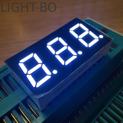 ভালো দাম আল্ট্রা উজ্জ্বল হোয়াইট 7 সেগমেন্ট LED ডিসপ্লে ট্রিপল ডিজিট সাধারণ অ্যানোড অনলাইন