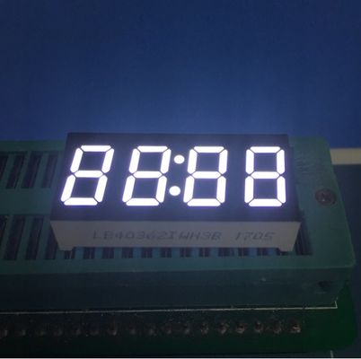 ভালো দাম ০.৩৬ ইঞ্চি কমন অ্যানোড আল্ট্রা ব্রাইট হোয়াইট ৪ ডিজিট ৭ সেগমেন্ট এলইডি ক্লক ডিসপ্লে ডিজিটাল টাইমার কন্ট্রোলের জন্য অনলাইন