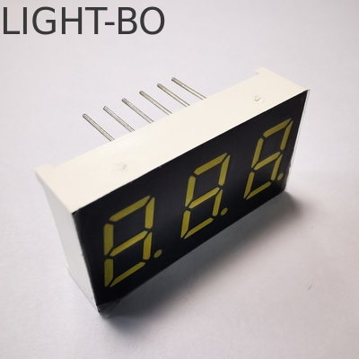 ভালো দাম ট্রিপল ডিজিট 0.4 ইঞ্চি 7 সেগমেন্ট LED ডিসপ্লে সাধারণ অ্যানোড অনলাইন