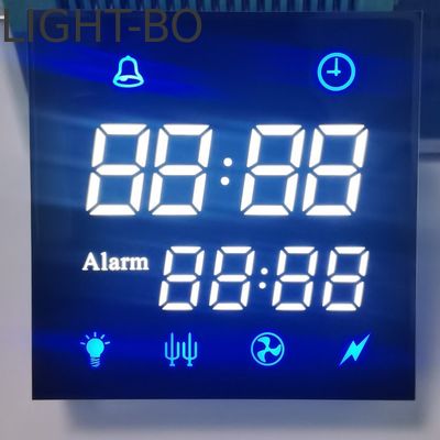ভালো দাম ডিজিটাল ওভেন টাইমারের জন্য কাস্টম আল্ট্রা হোয়াইট / ব্লু 7 সেগমেন্ট LED ডিসপ্লে সাধারণ ক্যাথোড অনলাইন