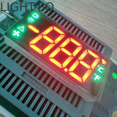 ভালো দাম Red/Pure Green LED Display 7 Segment 17mm common cathode for Digital Refrigeration Systems অনলাইন