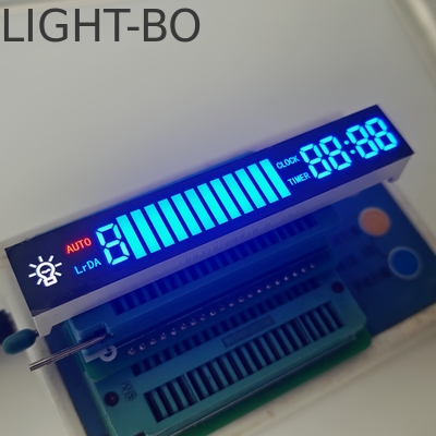 ভালো দাম উজ্জ্বল নীল/সাদা/লাল কাস্টম 7 সেগমেন্ট LED ডিসপ্লে অনলাইন