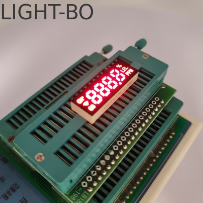 ভালো দাম Bright Red 4-Digit LED Clock Display for Easy-Read Time on Home Appliances অনলাইন