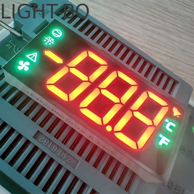 ভালো দাম 3-সংখ্যার 7-সেগমেন্ট LED ডিসপ্লে, 0.67- ইঞ্চি (17 মিমি), দ্বৈত-রঙ (অতি উজ্জ্বল লাল/বিশুদ্ধ সবুজ), সাধারণ ক্যাথোড, বাড়ির জন্য অনলাইন