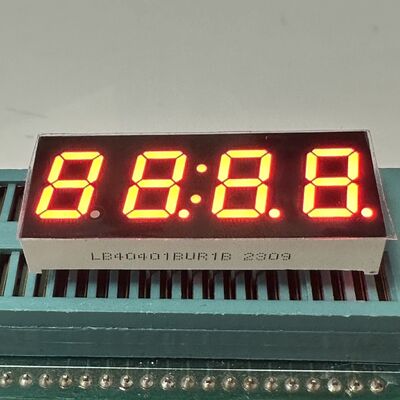 ভালো দাম Super Bright Yellow 4 Digit 7 Segment LED Display Common Cathode অনলাইন