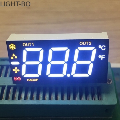 ভালো দাম Multicolour ট্রিপল ডিজিট 7 সেগমেন্ট LED 90 ডিগ্রী পিন নমন সঙ্গে রেফ্রিজারেটরের জন্য LED প্রদর্শন অনলাইন