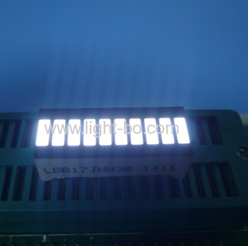সুপার উজ্জ্বল সবুজ / রেড 10 সেগমেন্ট LED হালকা বার Gradh উপকরণ প্যানেল জন্য