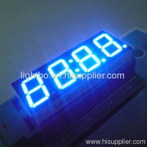 4 অঙ্ক 0.56 ইঞ্চি সাধারণ ক্যাথোড আল্ট্রা উজ্জ্বল লাল 7 সেগমেন্ট LED ডিসপ্লে