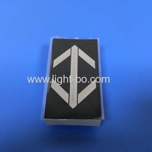 আল্ট্রা লাল অ্যারো LED ডিসপ্লে 1.8 ইঞ্চি লিফট পয়েন্ট সূচক আকার 30 * 56 (মিমি)