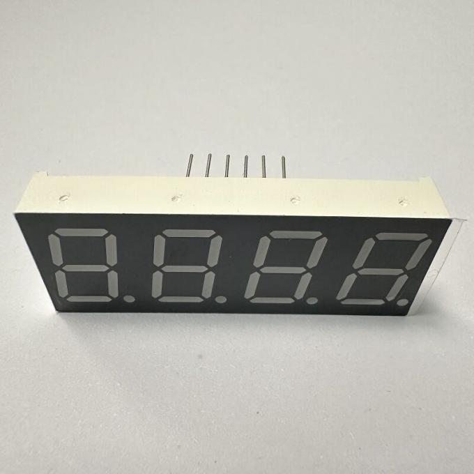 ৪-সংখ্যার ০.৫৬-ইঞ্চি (১৪.২মিমি) ৭-সেগমেন্ট এলইডি ডিসপ্লে – বিশুদ্ধ সবুজ, যন্ত্রের প্যানেল এবং গৃহস্থালীর যন্ত্রপাতির জন্য সাধারণ অ্যানোড 4