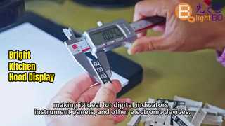 কাস্টম সবুজ 0.39 ইঞ্চি 6 ডিজিট 14 সেগমেন্ট এলইডি ডিসপ্লে