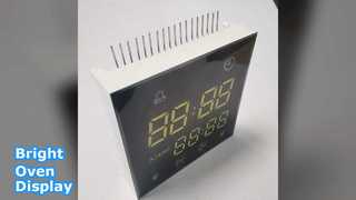 ওভেনের জন্য উজ্জ্বল সাদা নীল LED ডিসপ্লে
