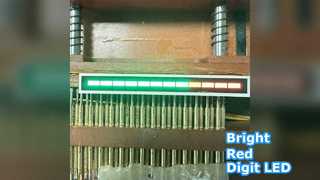 আল্ট্রা ব্রাইট রেড ডিজিট এলইডি ডিসপ্লে